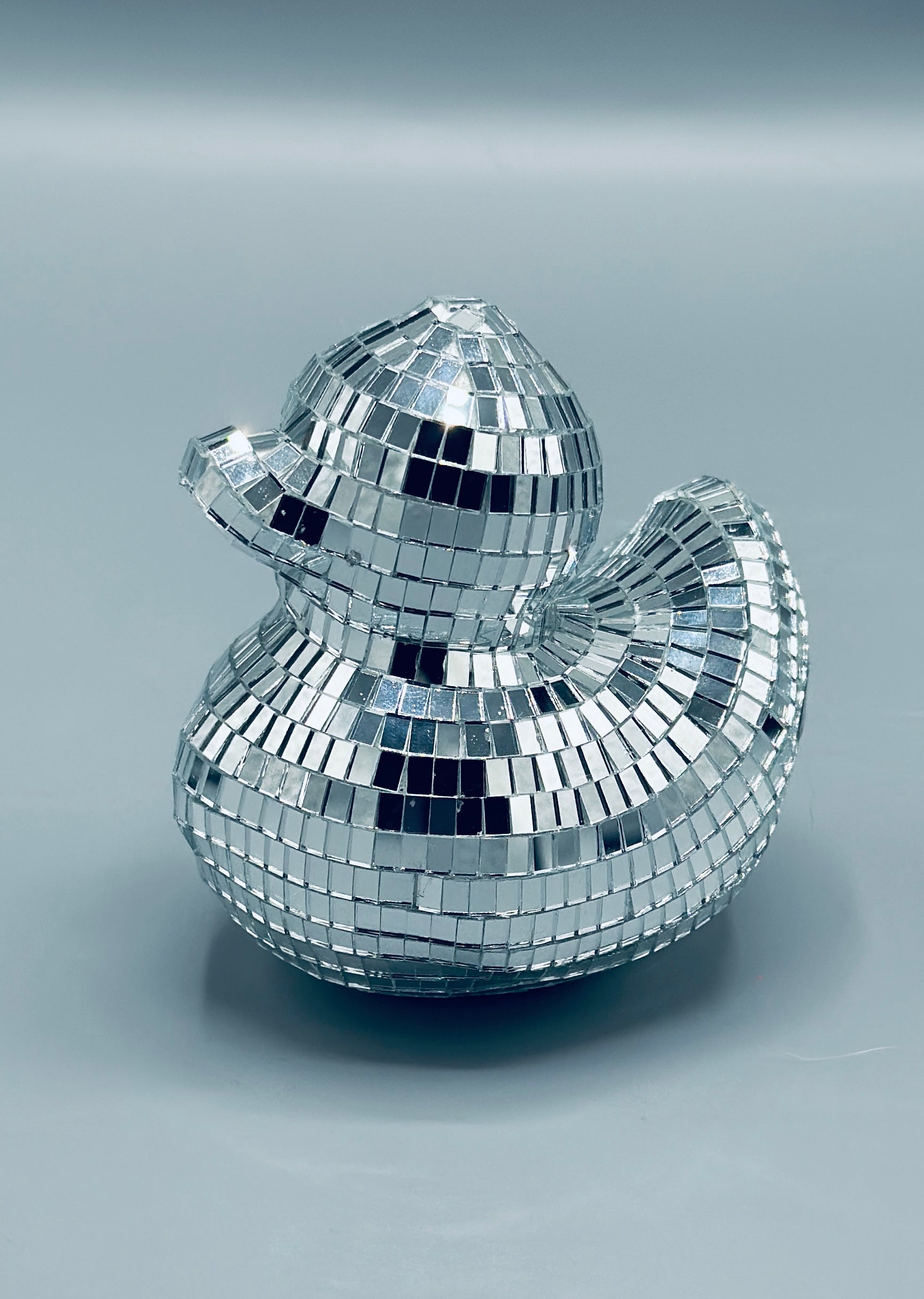 The Original Disco-Ball Duck (Silver)
