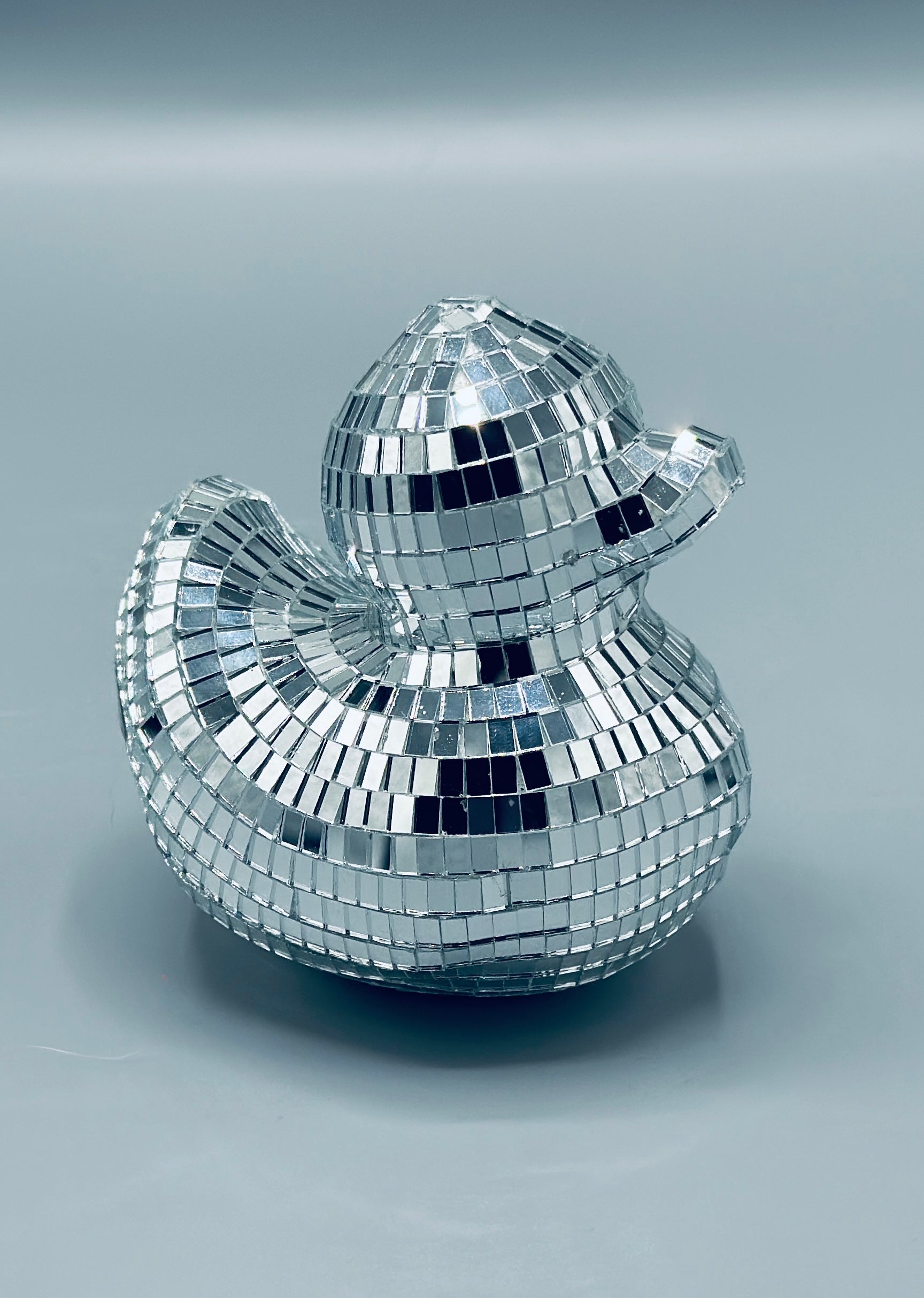 The Original Disco-Ball Duck (Silver)