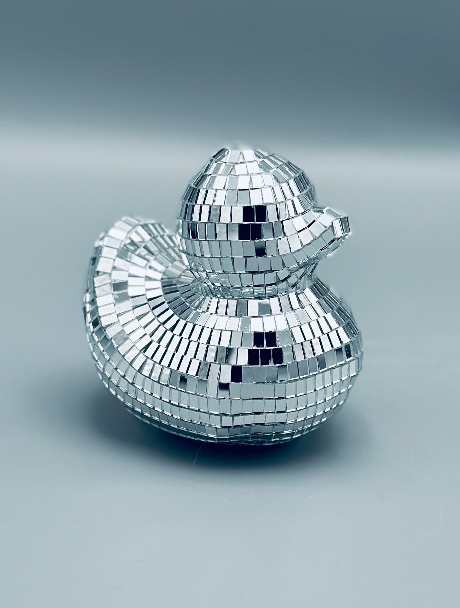 The Original Disco-Ball Duck (Silver)