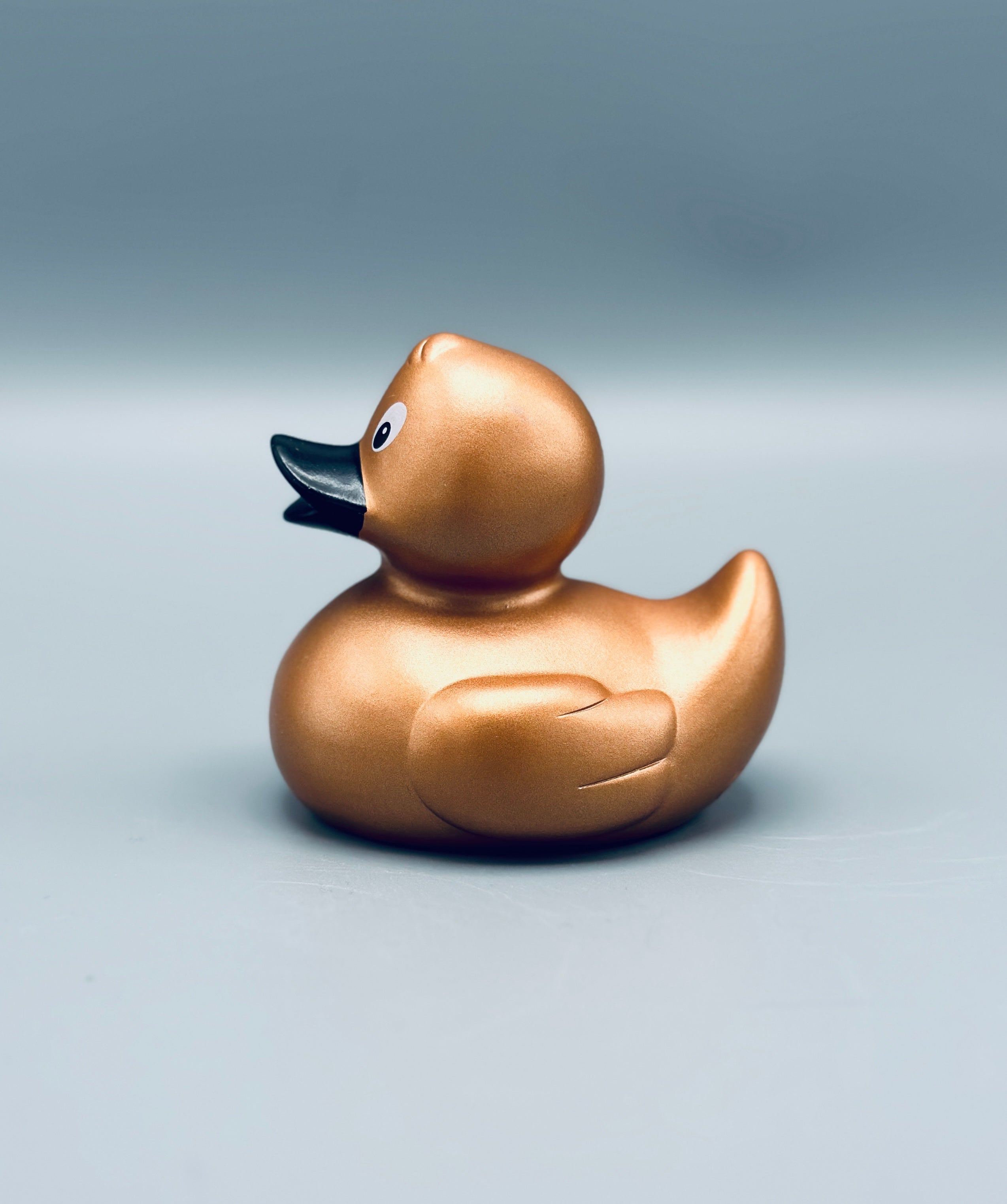 Metallic Copper Duck