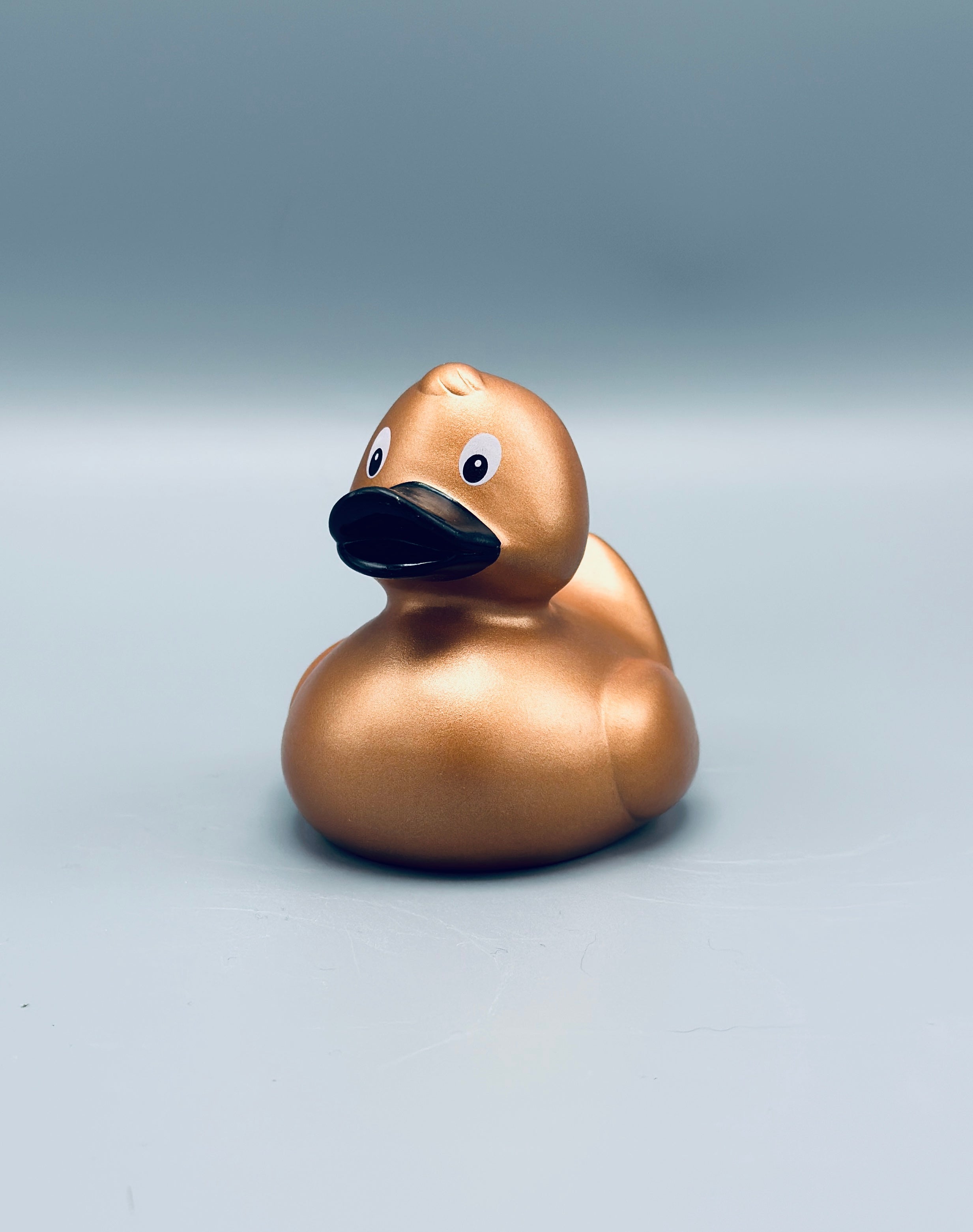 Metallic Copper Duck