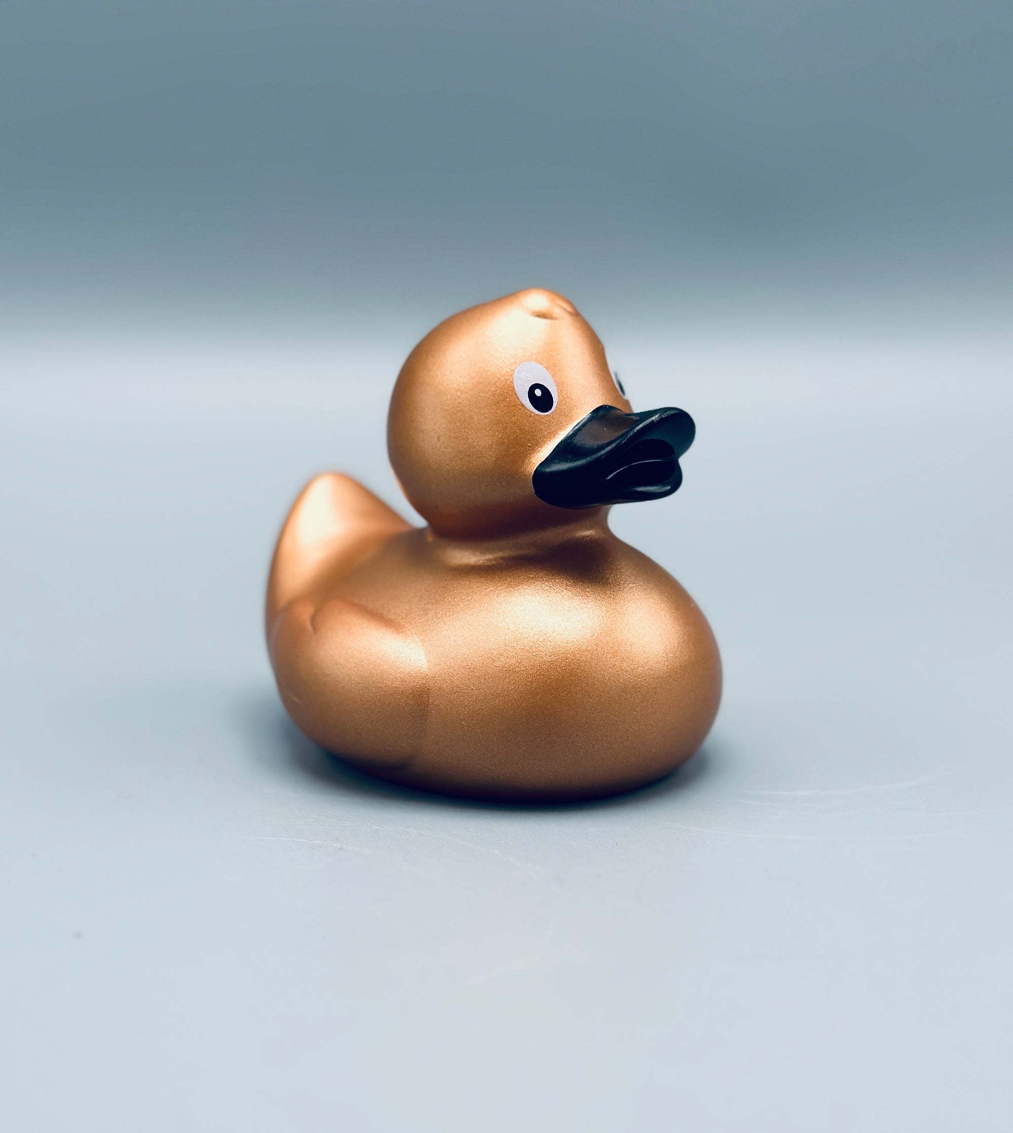 Metallic Copper Duck
