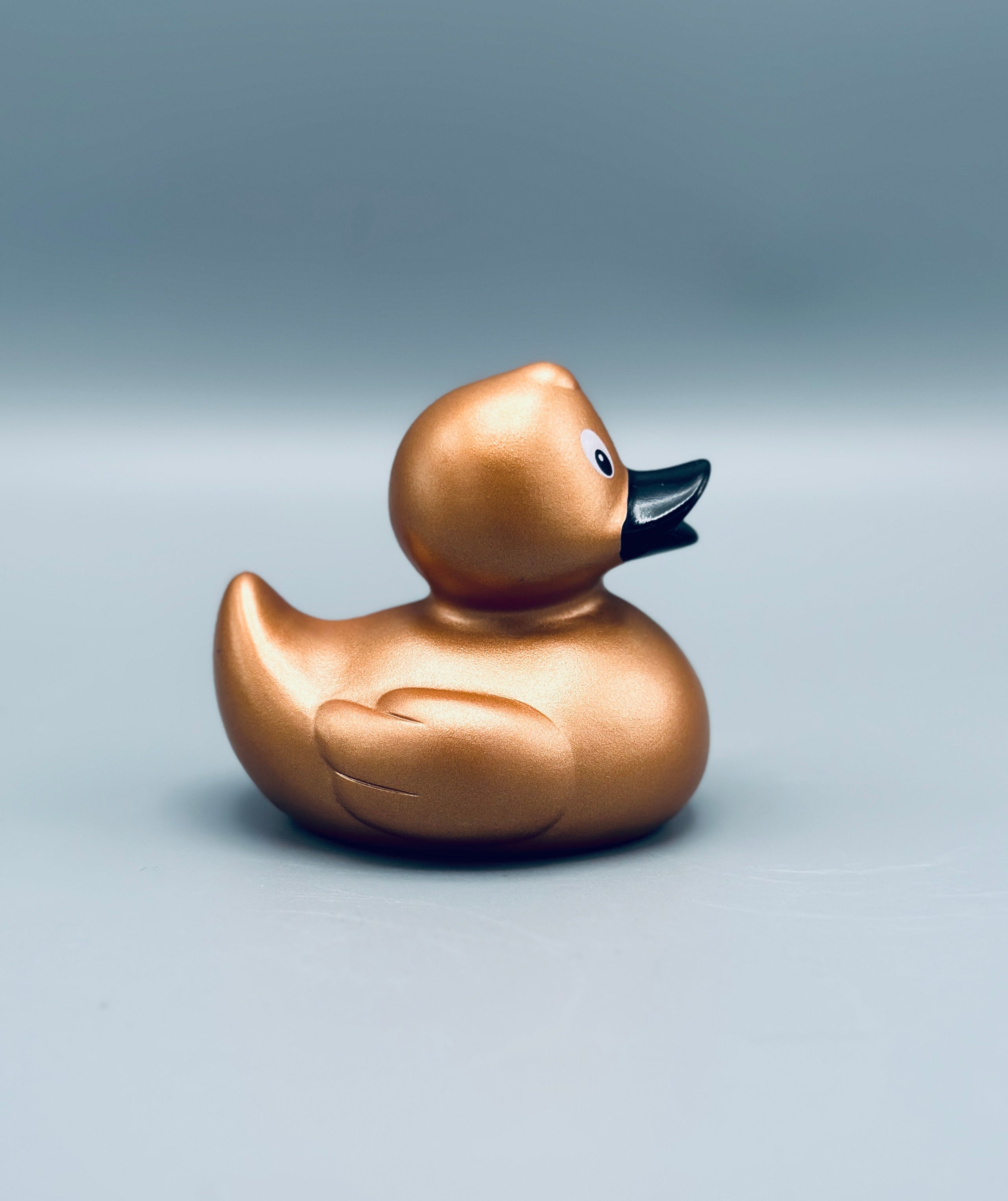Metallic Copper Duck