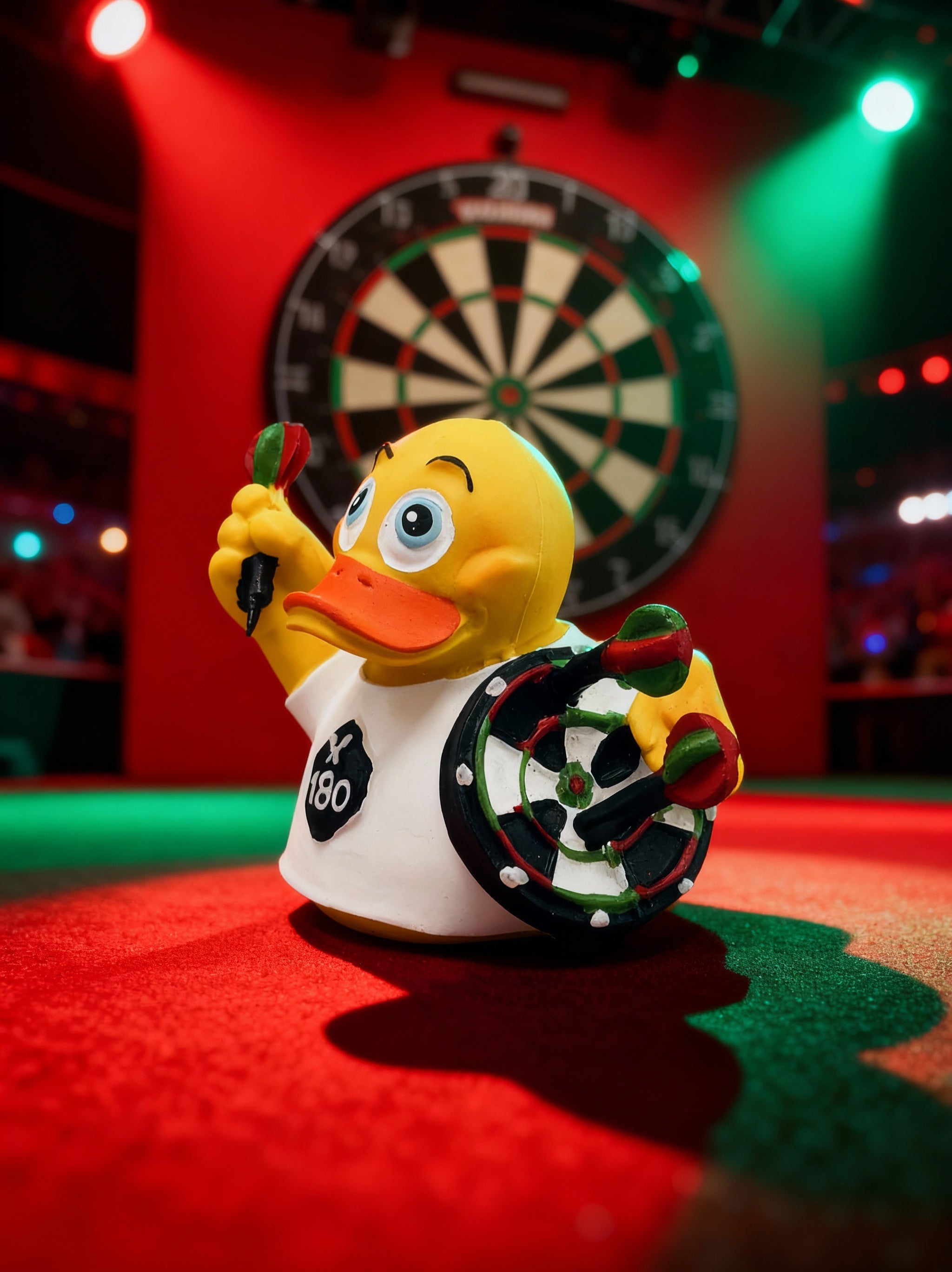 Darts Player Duck & GET DUCK'D!! Mug Set