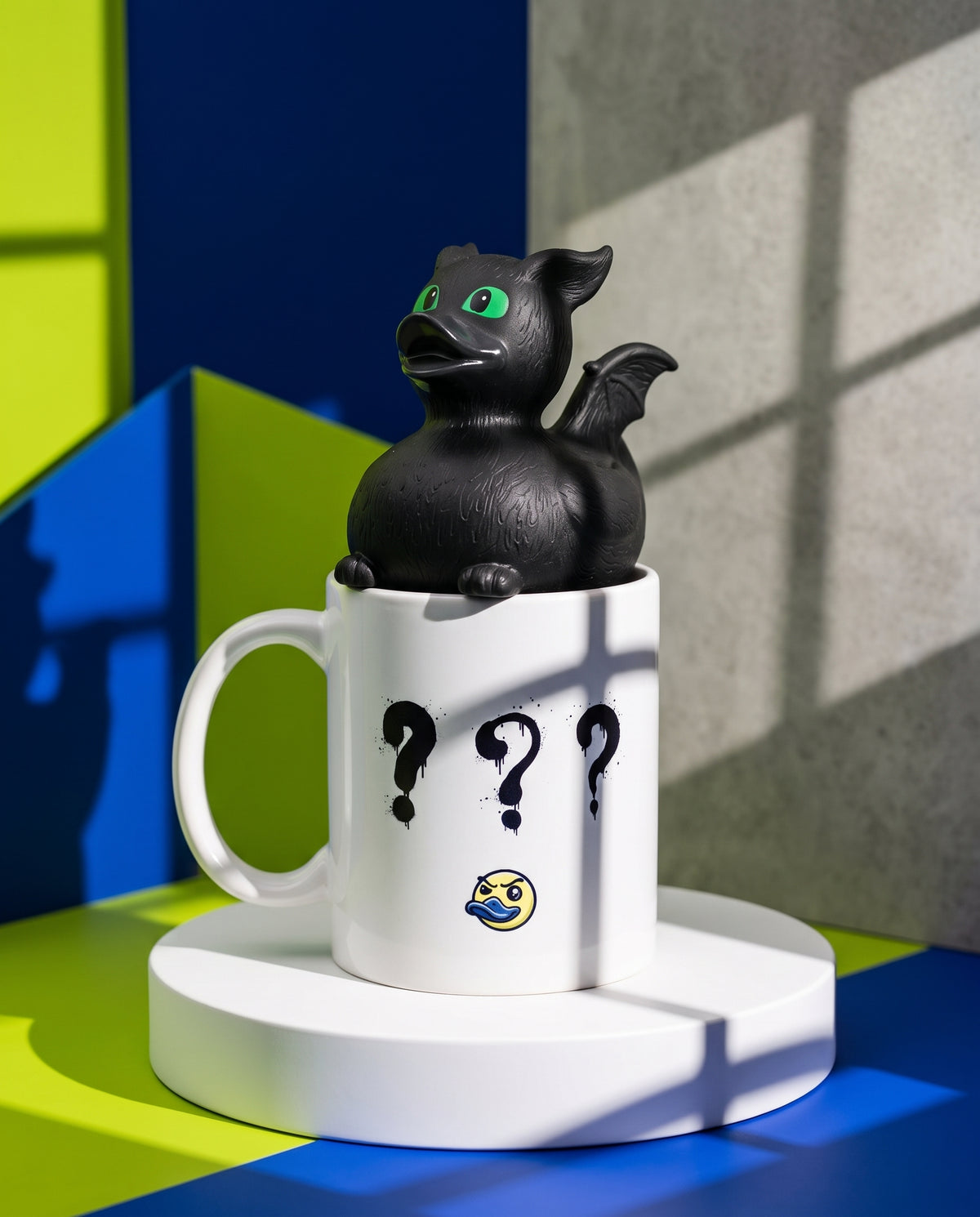 Black Dragon Duck & GET DUCK'D!! Mug Set