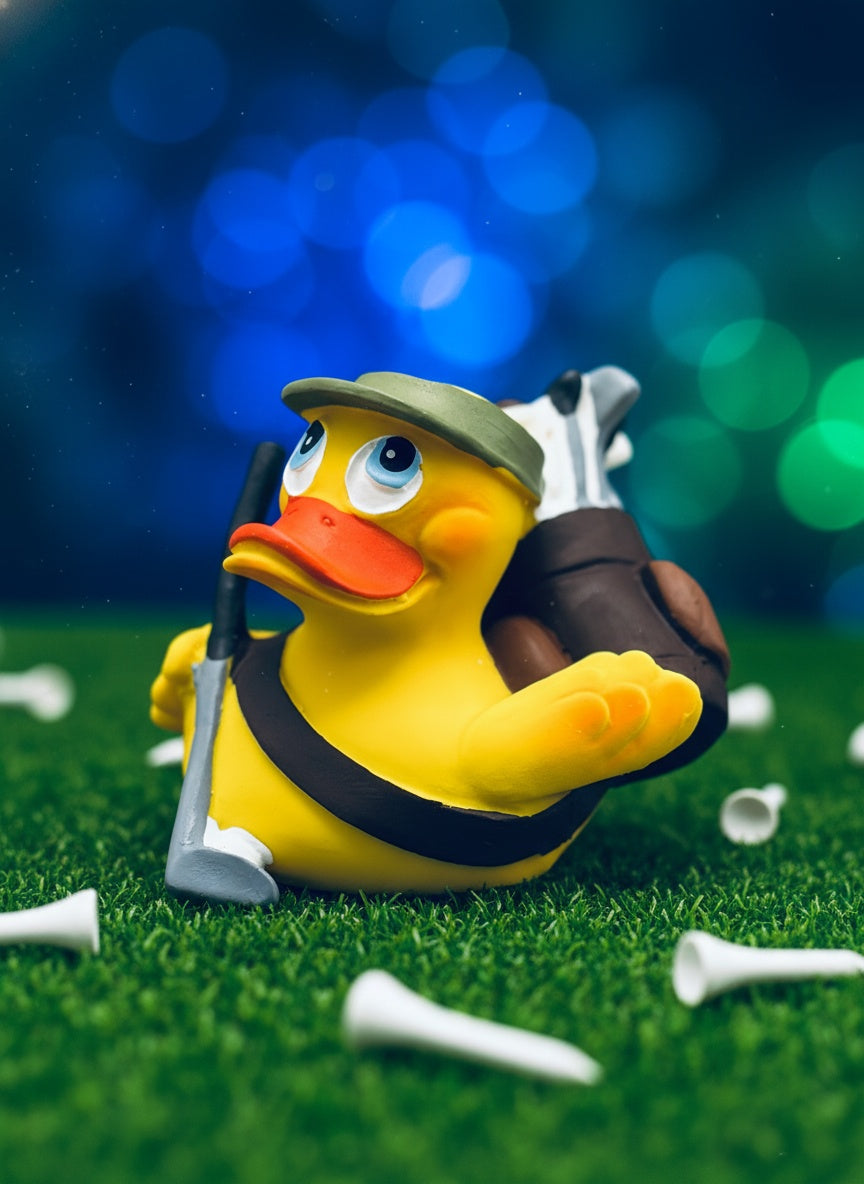 Golfer Duck & GET DUCK'D!! Mug Set