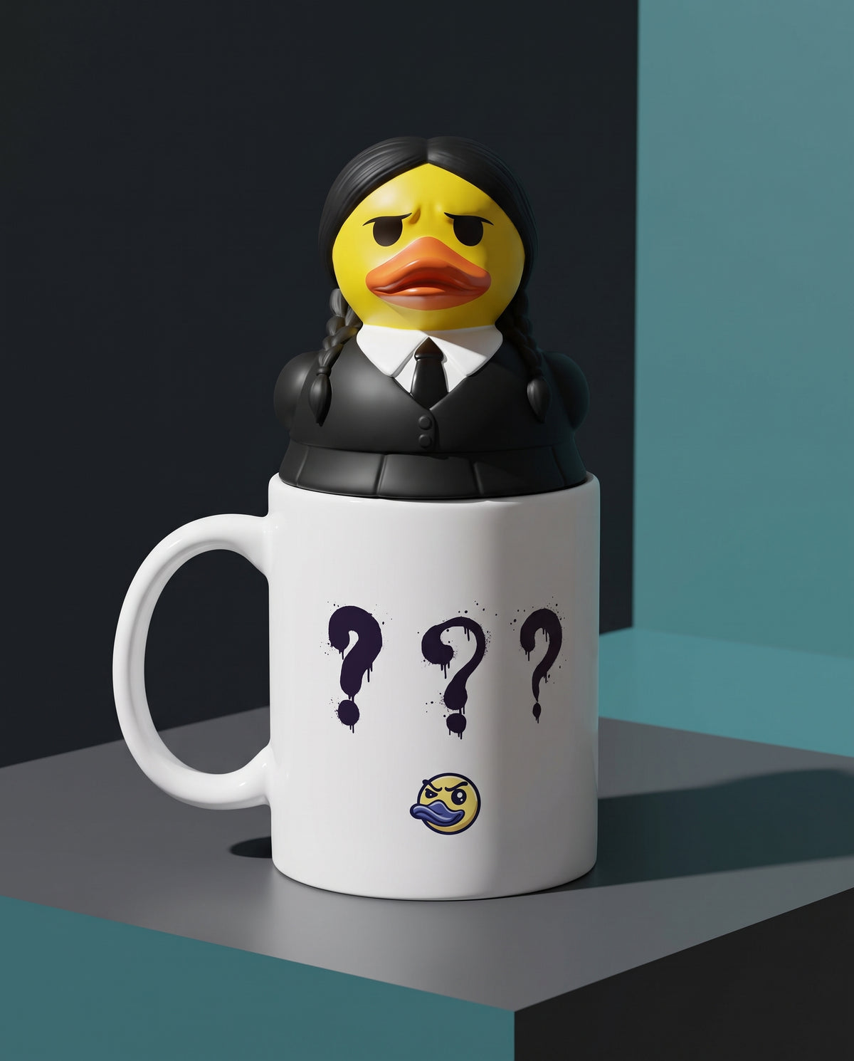 Goth Girl Duck & GET DUCK'D!! Mug Set