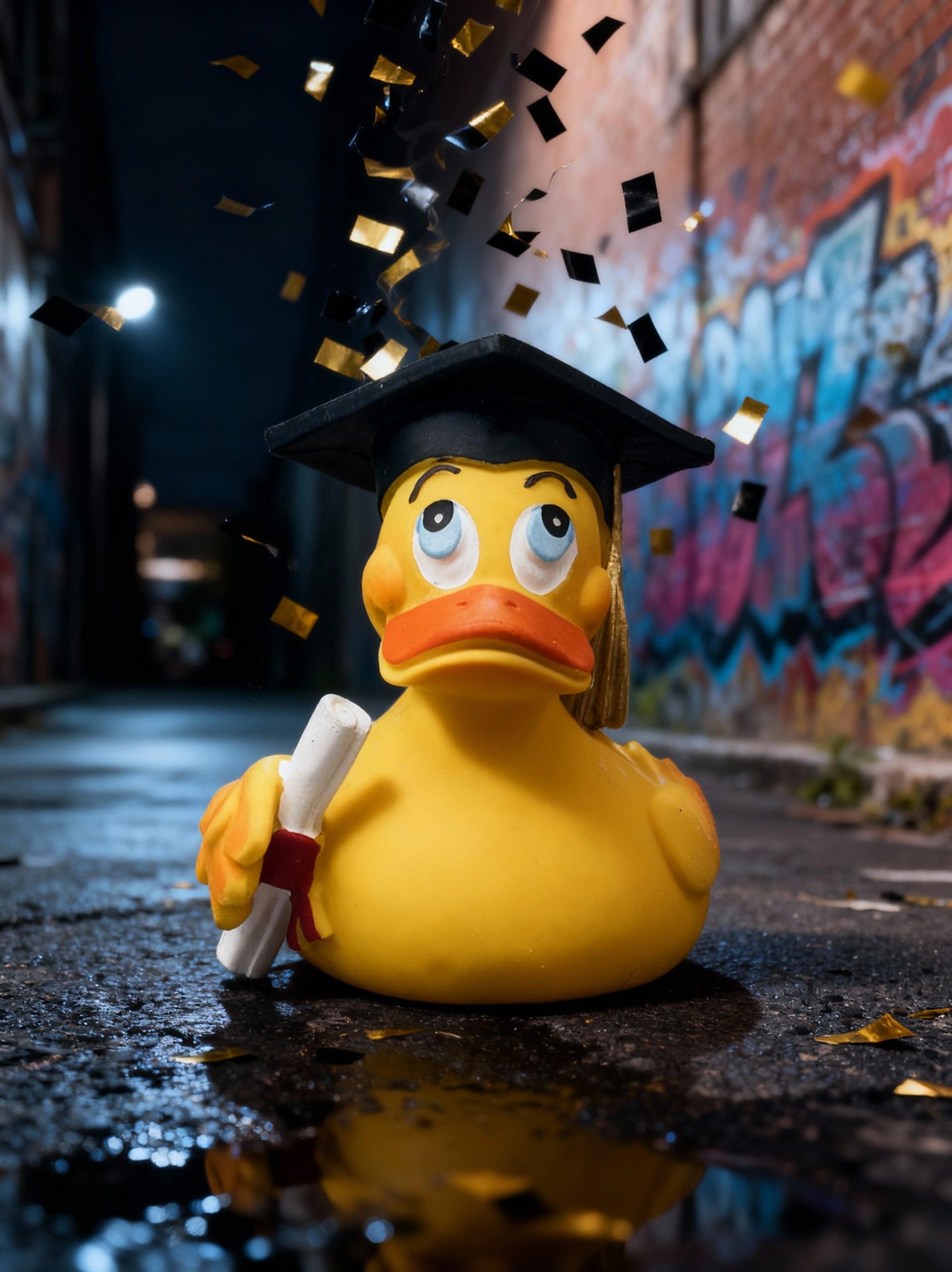 Graduate Duck & GET DUCK'D!! Mug Set