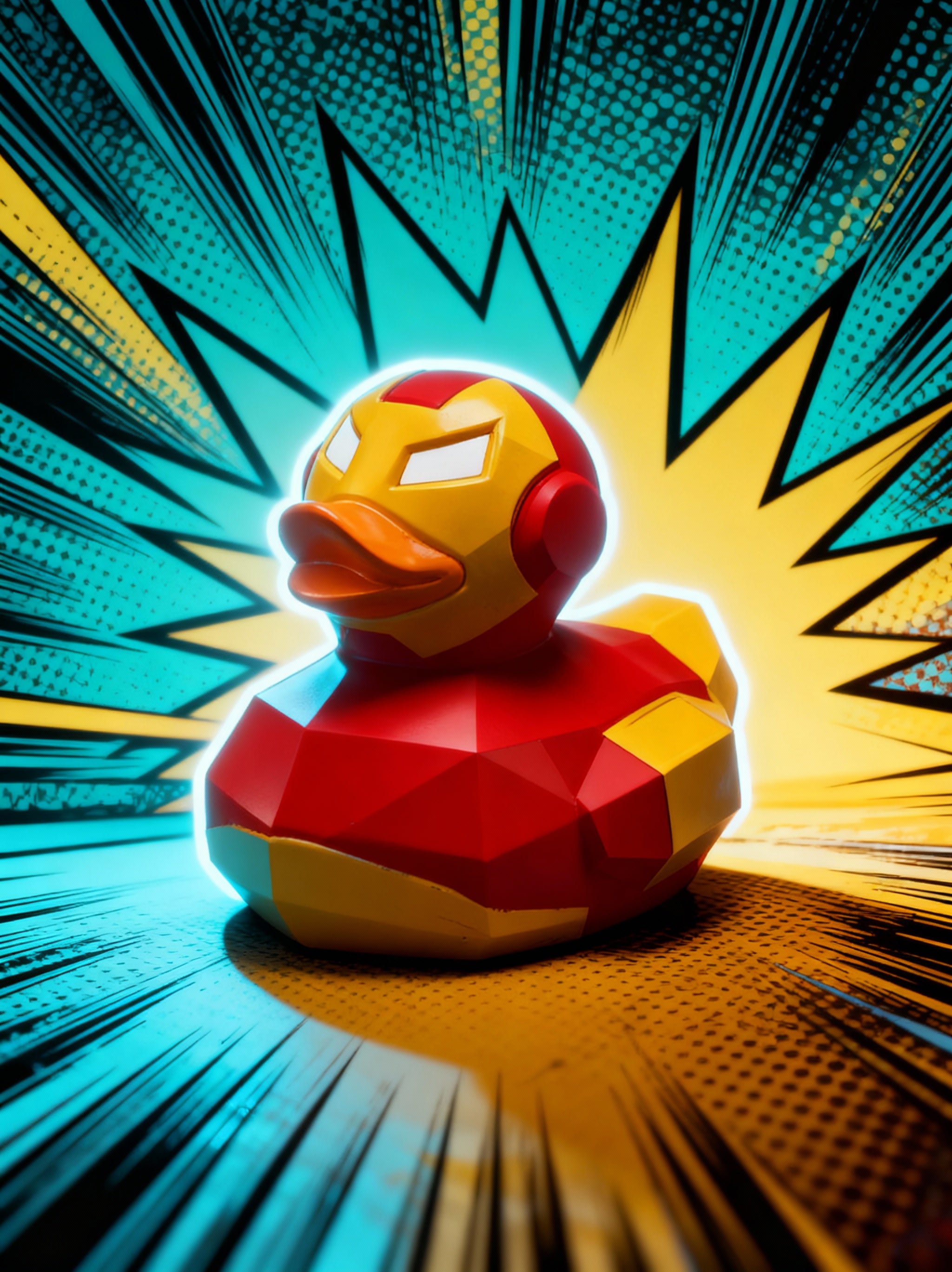 Iron-Duck & GET DUCK'D!! Mug Set