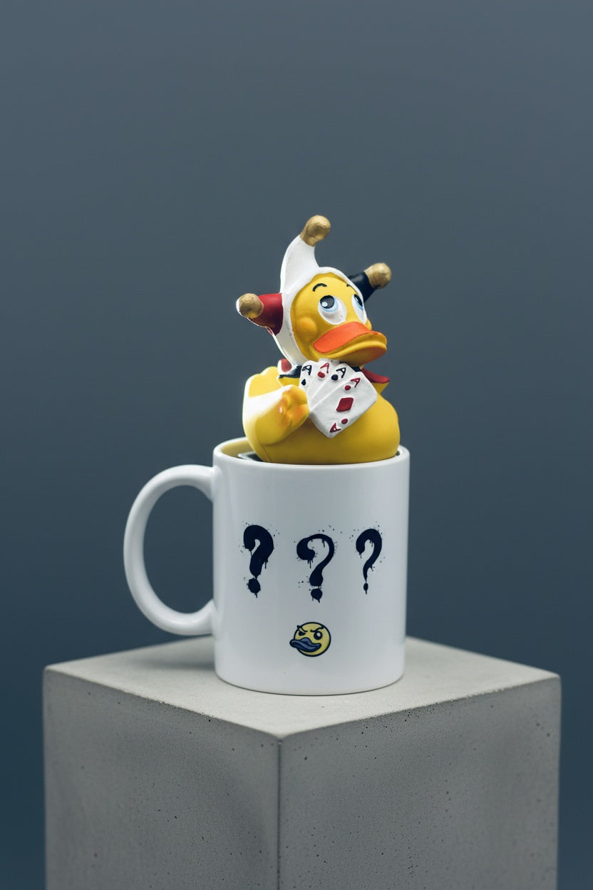 Jester Duck & GET DUCK'D!! Mug Set