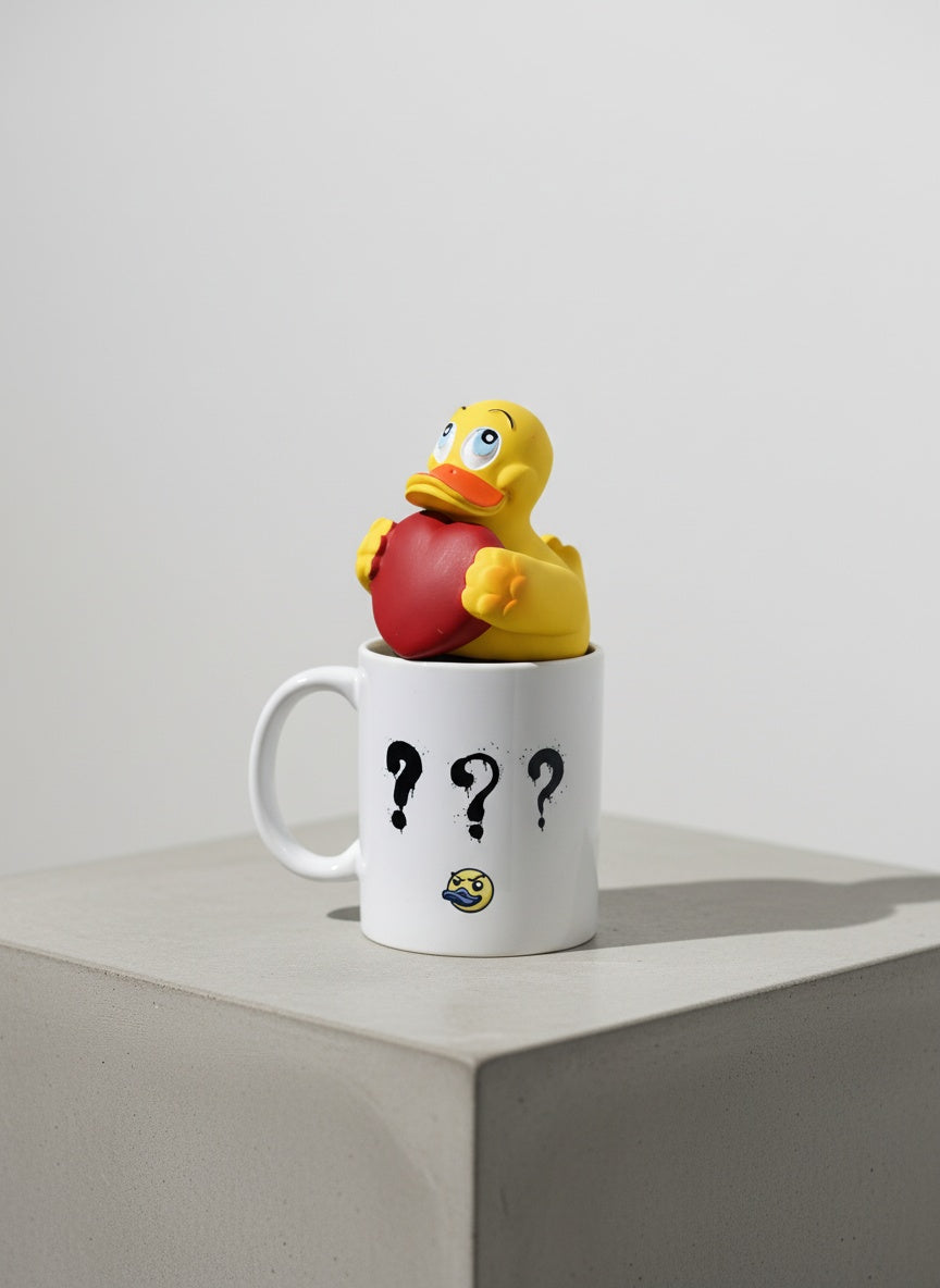 Love-Struck Duck & GET DUCK'D!! Mug Set