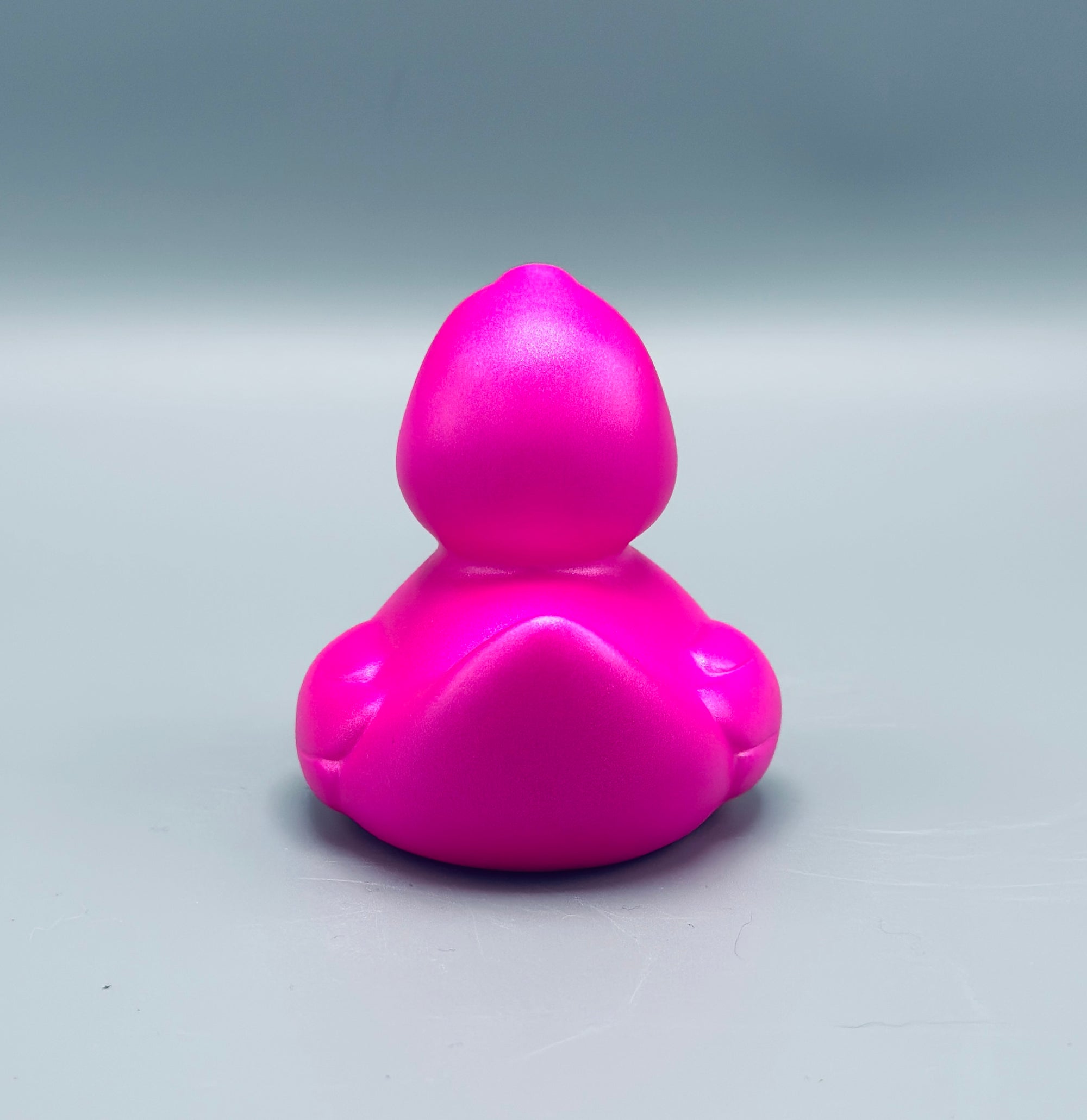 Metallic Hot Pink Duck