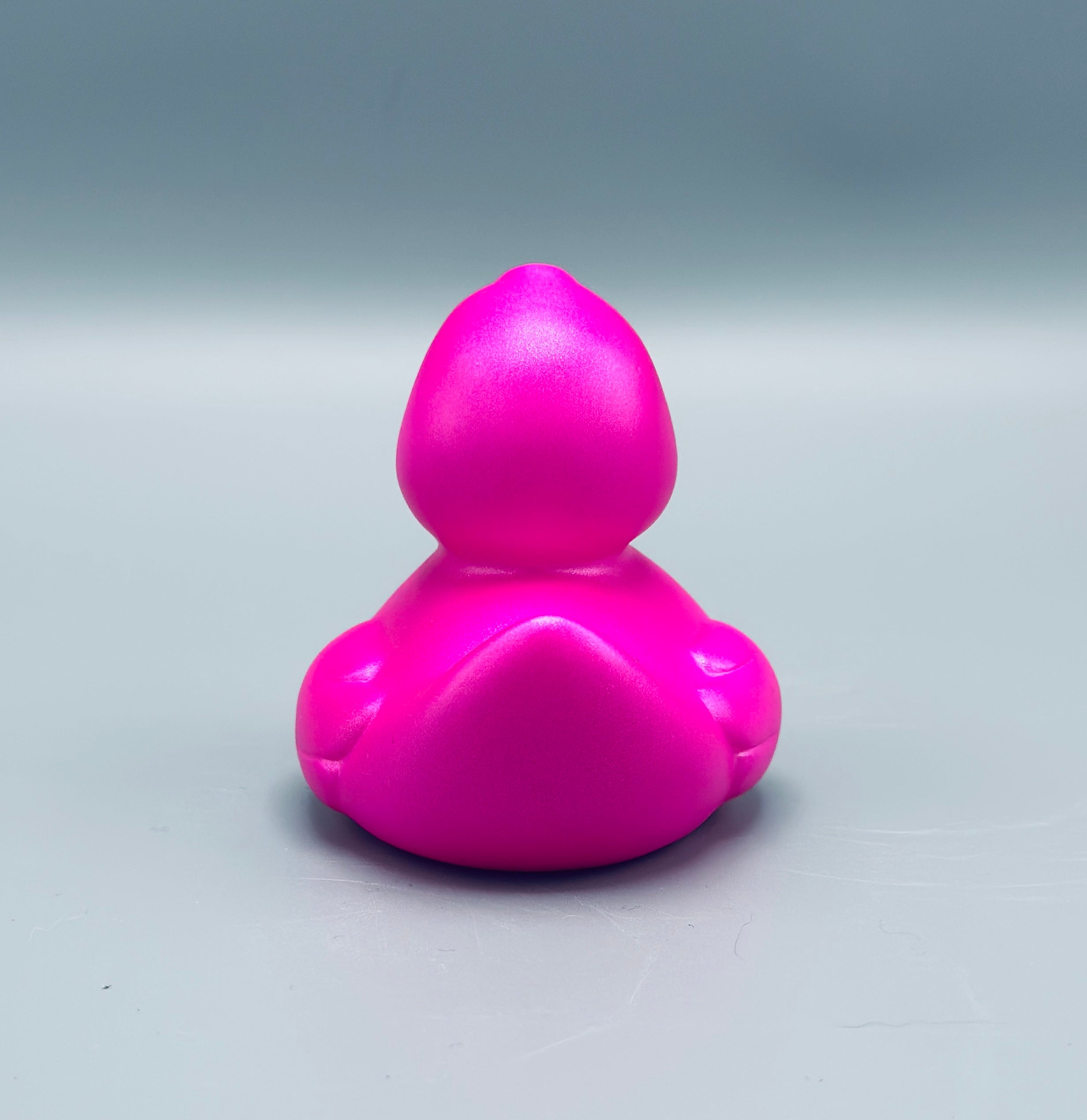 Metallic Hot Pink Duck