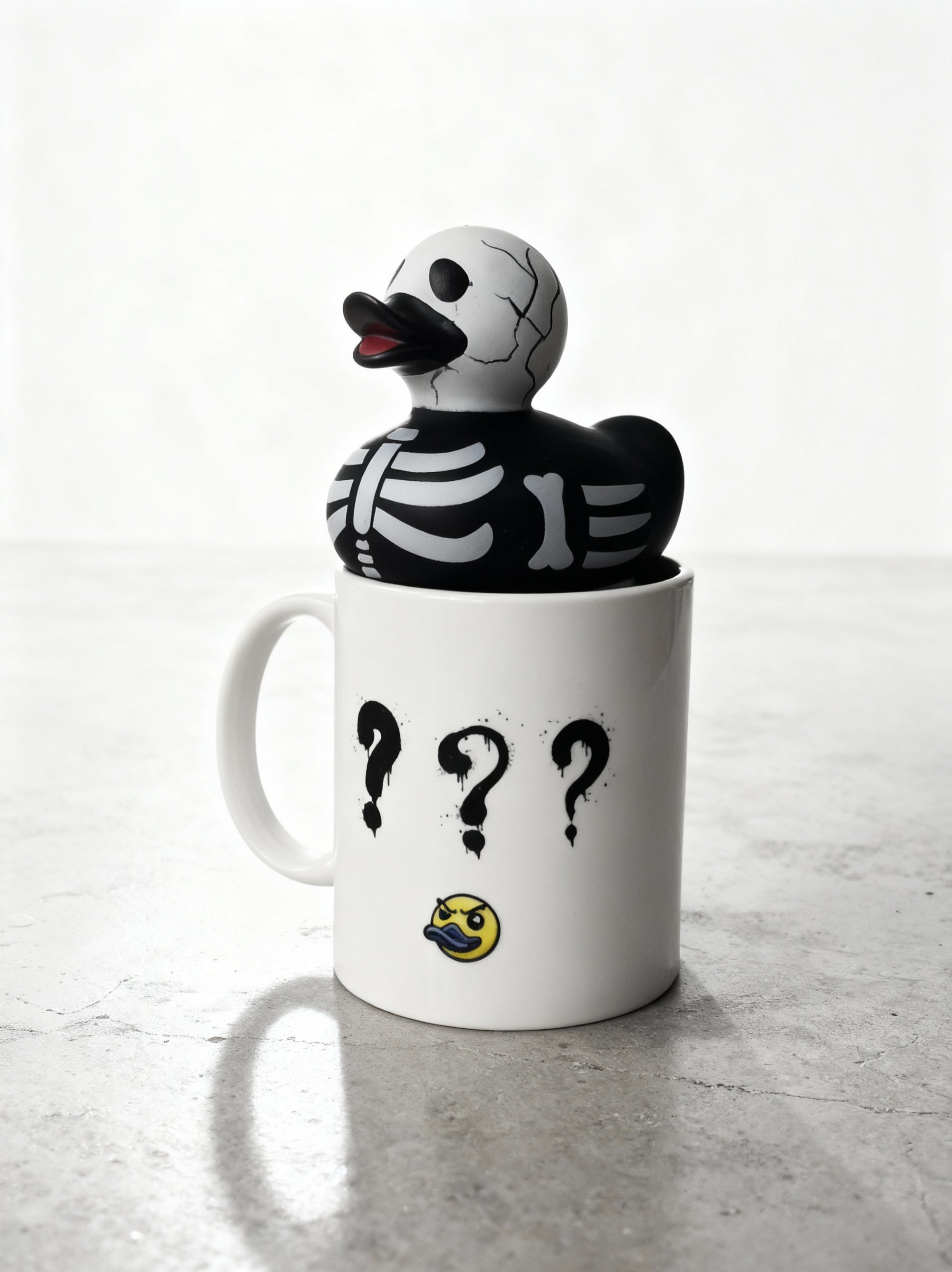 Mr Bones Duck & GET DUCK'D Mug SET