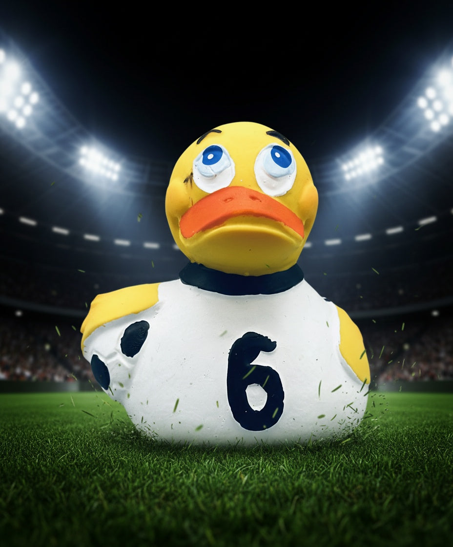 Football Player Duck & GET DUCK'D!! Mug Set
