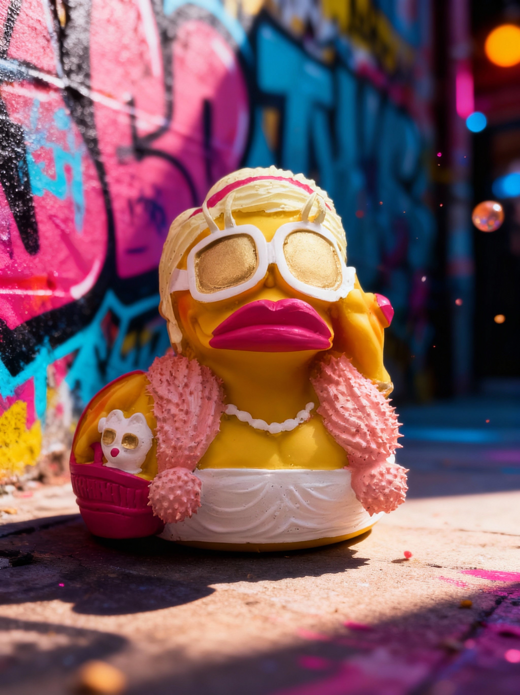 Socialite Duck & GET DUCK'D!! Mug Set