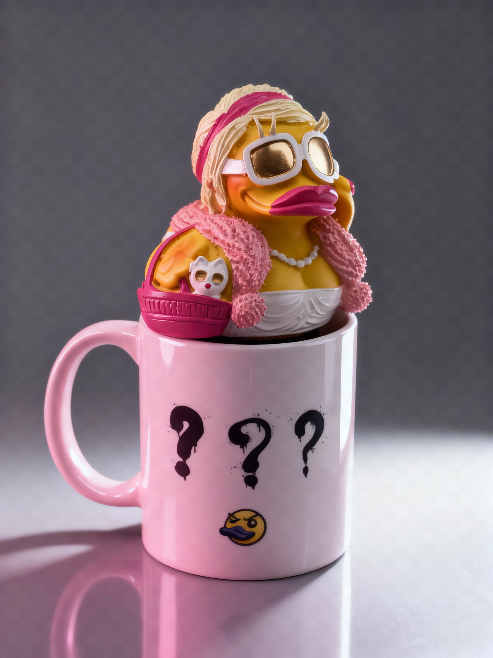 Socialite Duck & GET DUCK'D!! Mug Set