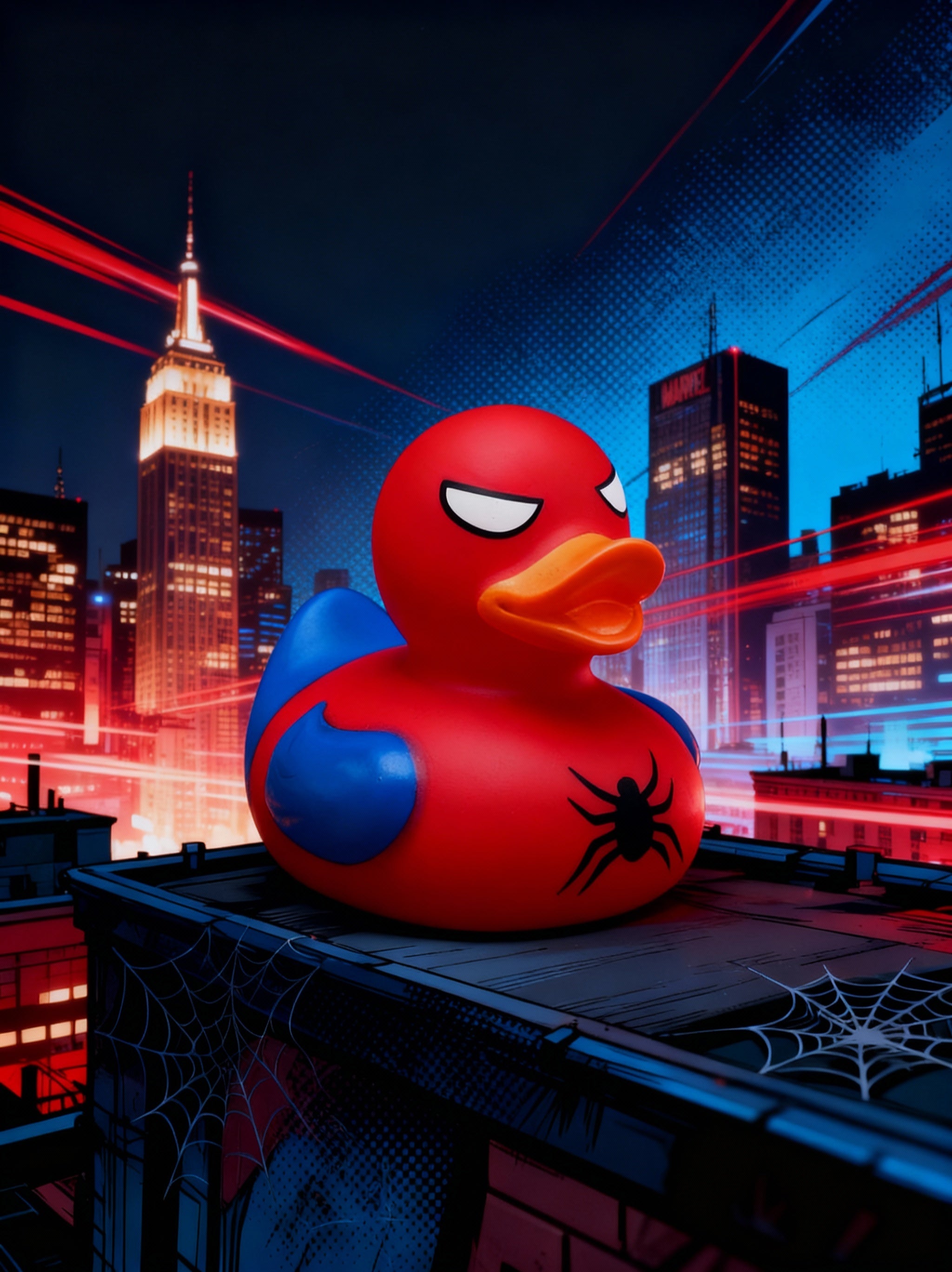 Spider-Duck & GETDUCK'D!! Mug Set