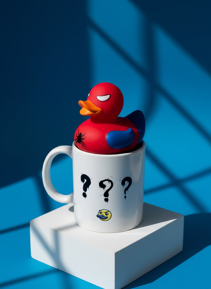 Spider-Duck & GETDUCK'D!! Mug Set