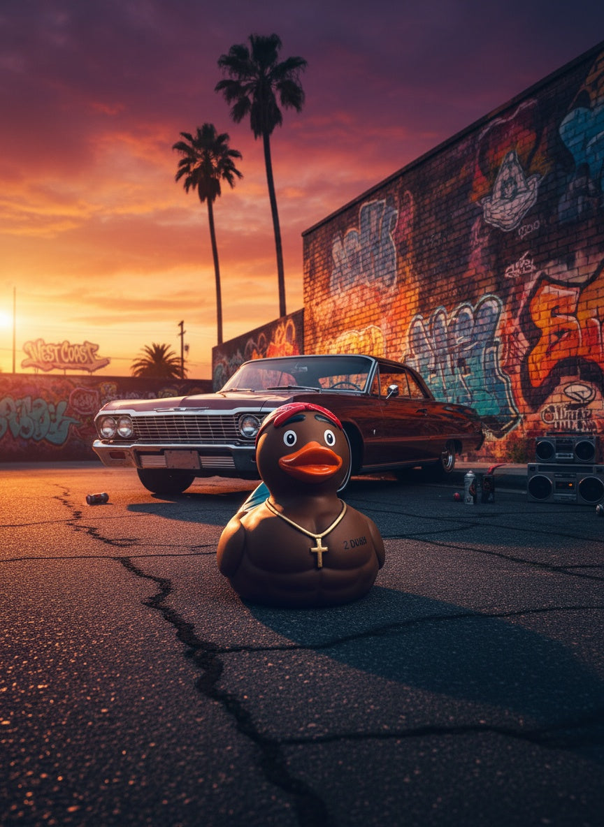 Gangsta-Rapper Duck & GET DUCK'D!! Mug Set